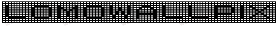 LomoWallPixel LT Std 50字体转换